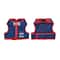 Best Furry Friends Red White & Cute Harness L-XL